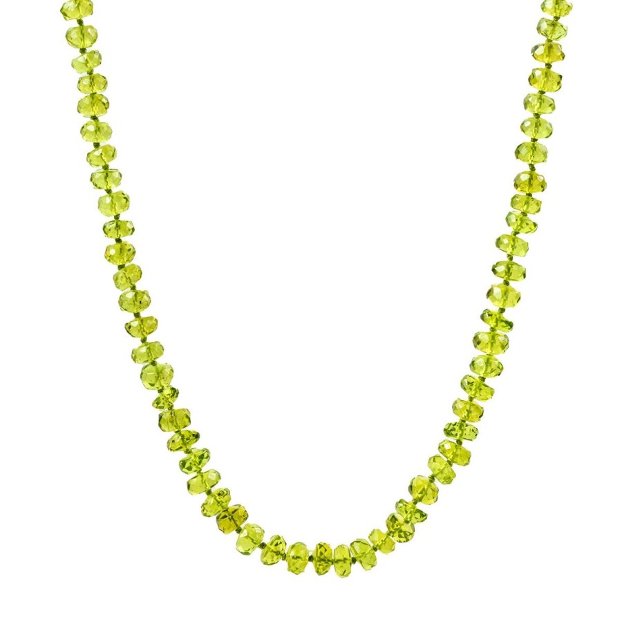 Gem Shopping Cut By Ben Peridot Necklace In 14K | Peridot