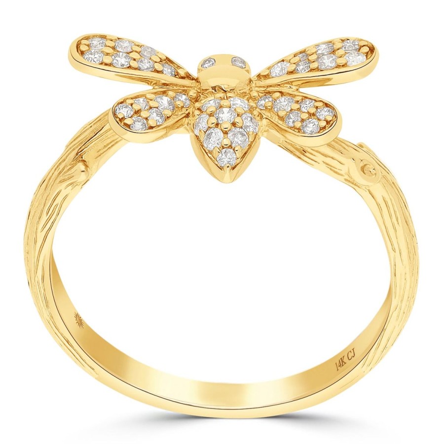 Gem Shopping Cirari Couture Diamond Ring In 14K | Diamond