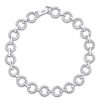 Gem Shopping Effy Diamond Bracelet In 14K | Diamond