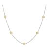 Gem Shopping Cut By Ben Diamond Necklace In 14K | Diamond