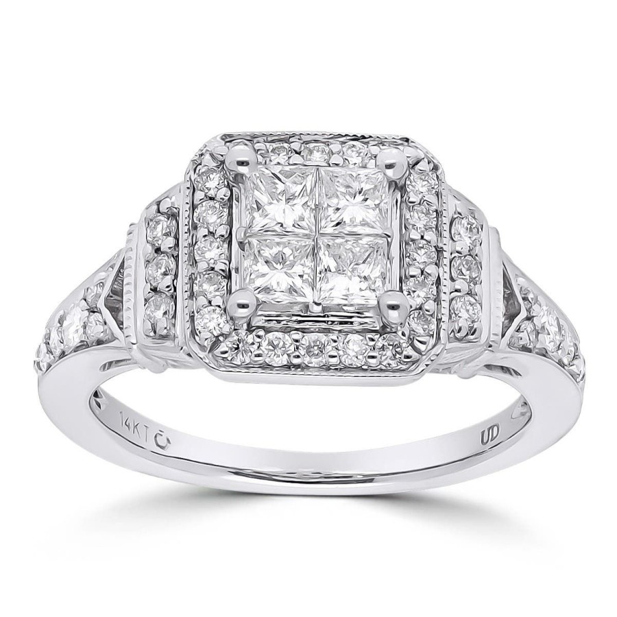 Gem Shopping Diamond Ring In 14K | Diamond