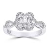 Gem Shopping Diamond Ring In 14K | Diamond