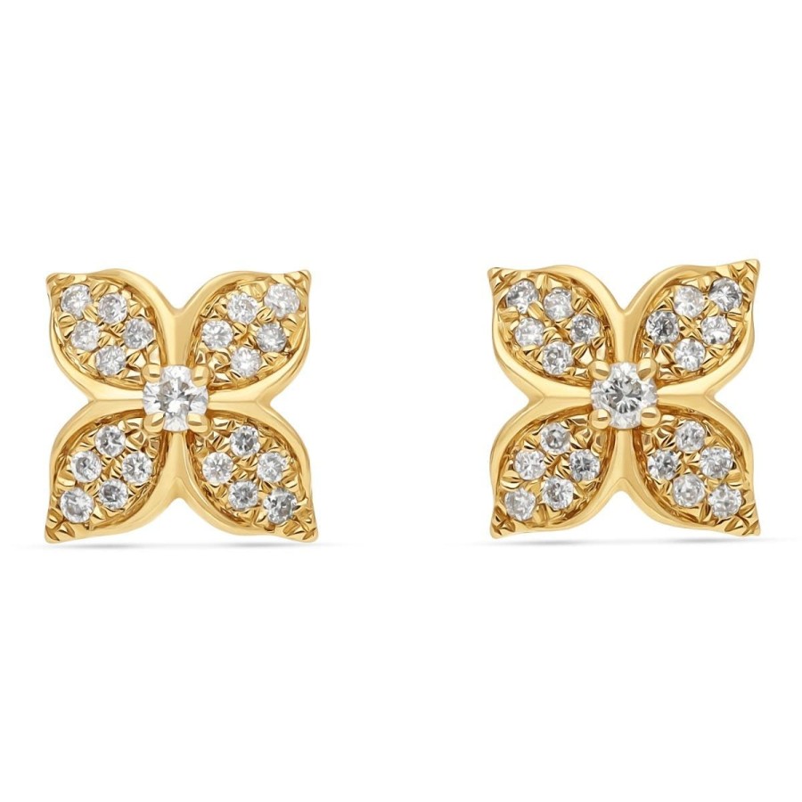 Gem Shopping Cirari Couture Diamond Stud Earrings In 14K | Diamond