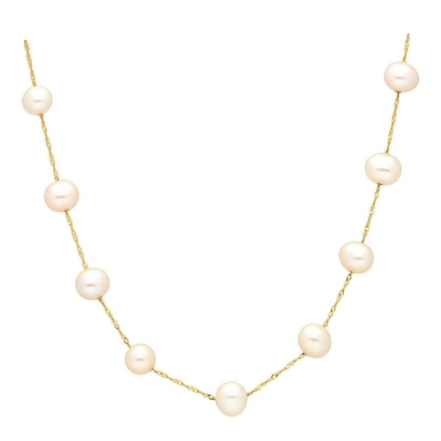 Gem Shopping Lali Jewels Freshwater Pearl Necklace In 14K | Pearl