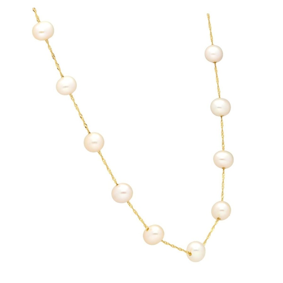 Gem Shopping Lali Jewels Freshwater Pearl Necklace In 14K | Pearl