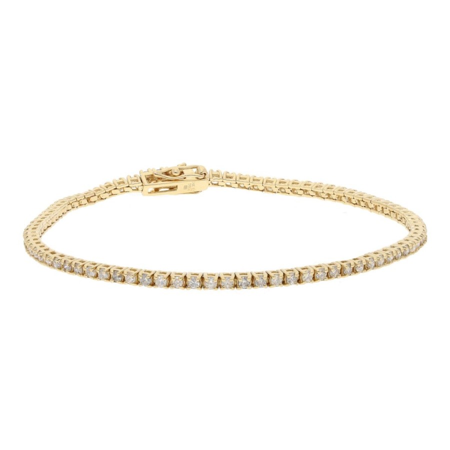 Gem Shopping Cirari Couture Diamond Bracelet In 14K | Diamond