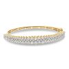 Gem Shopping Effy Diamond Bangle In 14K | Diamond