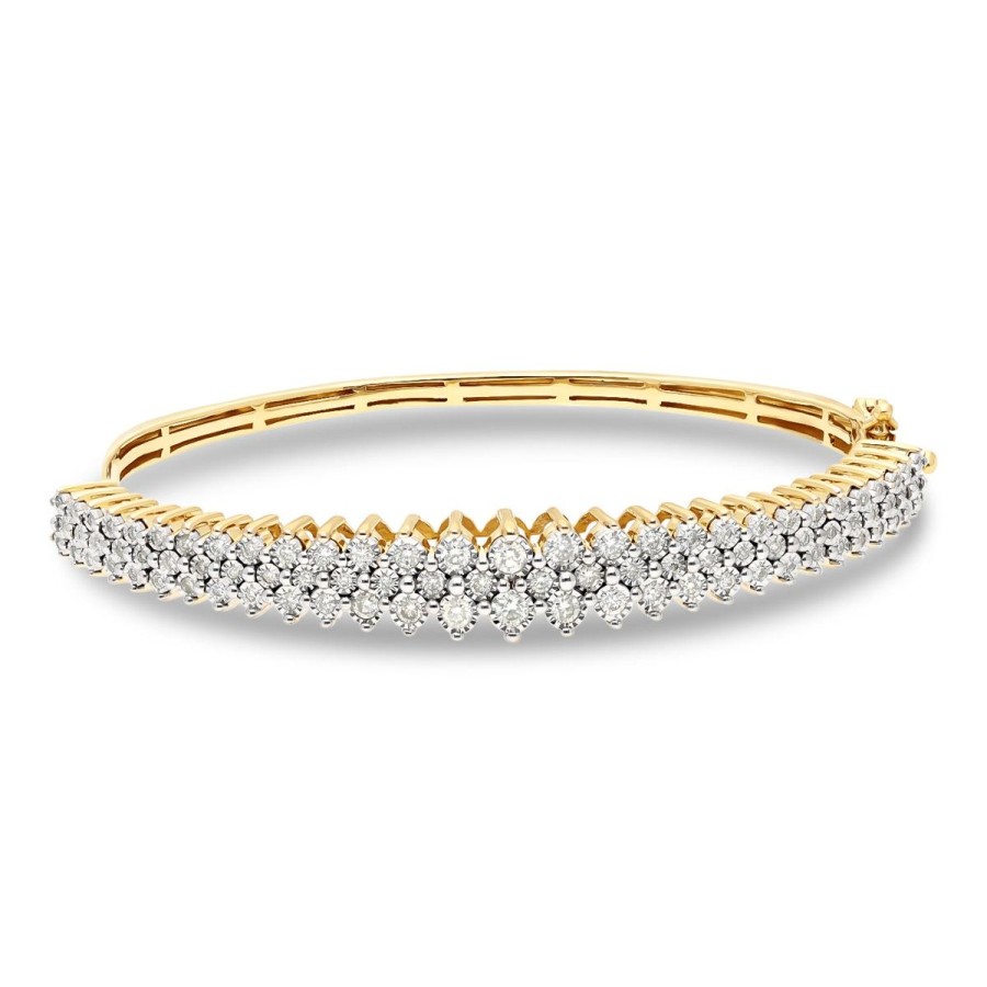 Gem Shopping Effy Diamond Bangle In 14K | Diamond