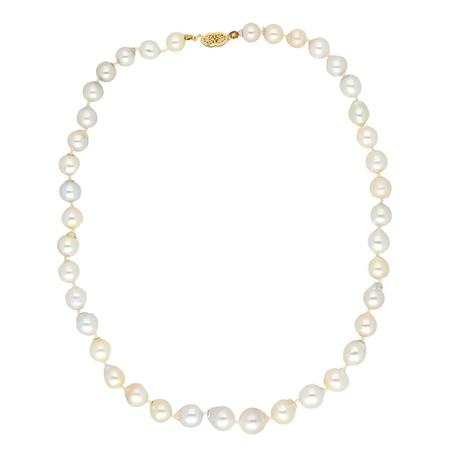 Gem Shopping Cut By Ben Cultured South Sea Pearl Necklace In 14K | Pearl