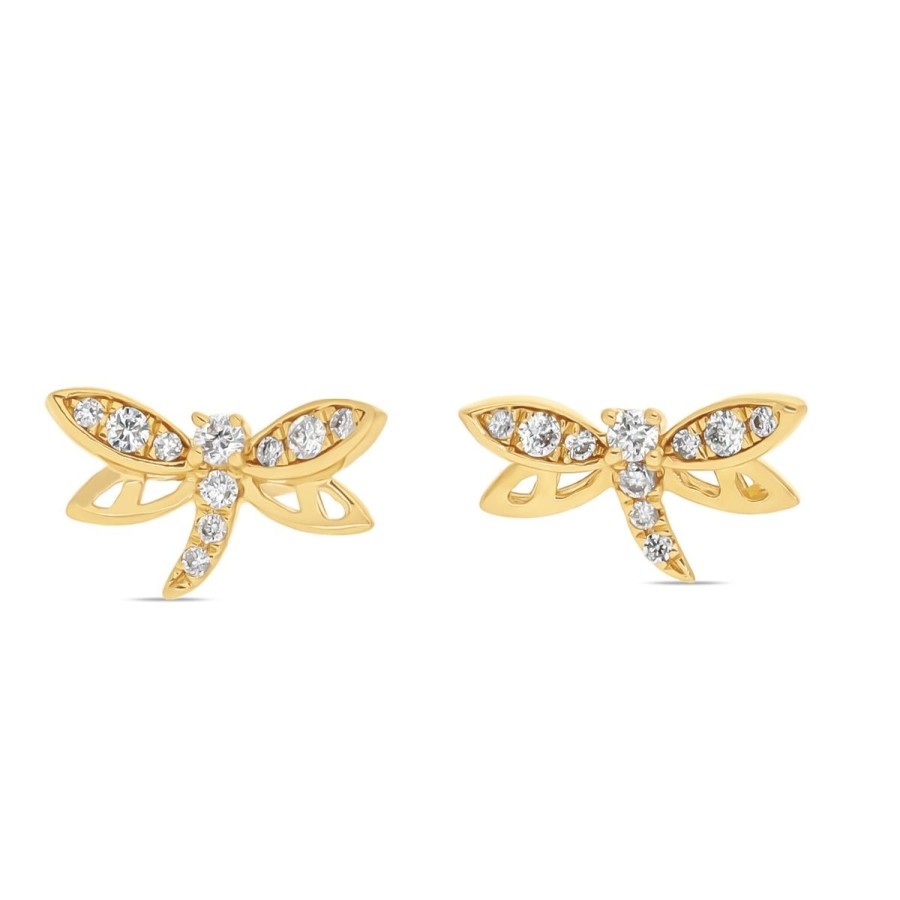 Gem Shopping Cirari Couture Diamond Earrings In 14K | Diamond