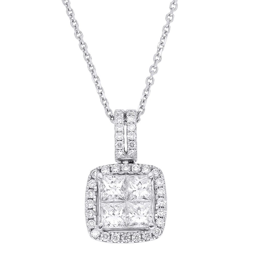 Gem Shopping Diamond Pendant In 14K | Diamond