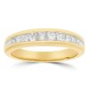 Gem Shopping Diamond Anniversary Band In 14K Yellow Gold | Diamond