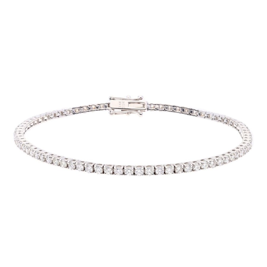 Gem Shopping Cirari Couture Diamond Bracelet In 14K | Diamond