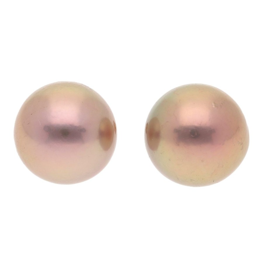 Gem Shopping Cut By Ben Freshwater Pearl Earrings In 14K | Pearl