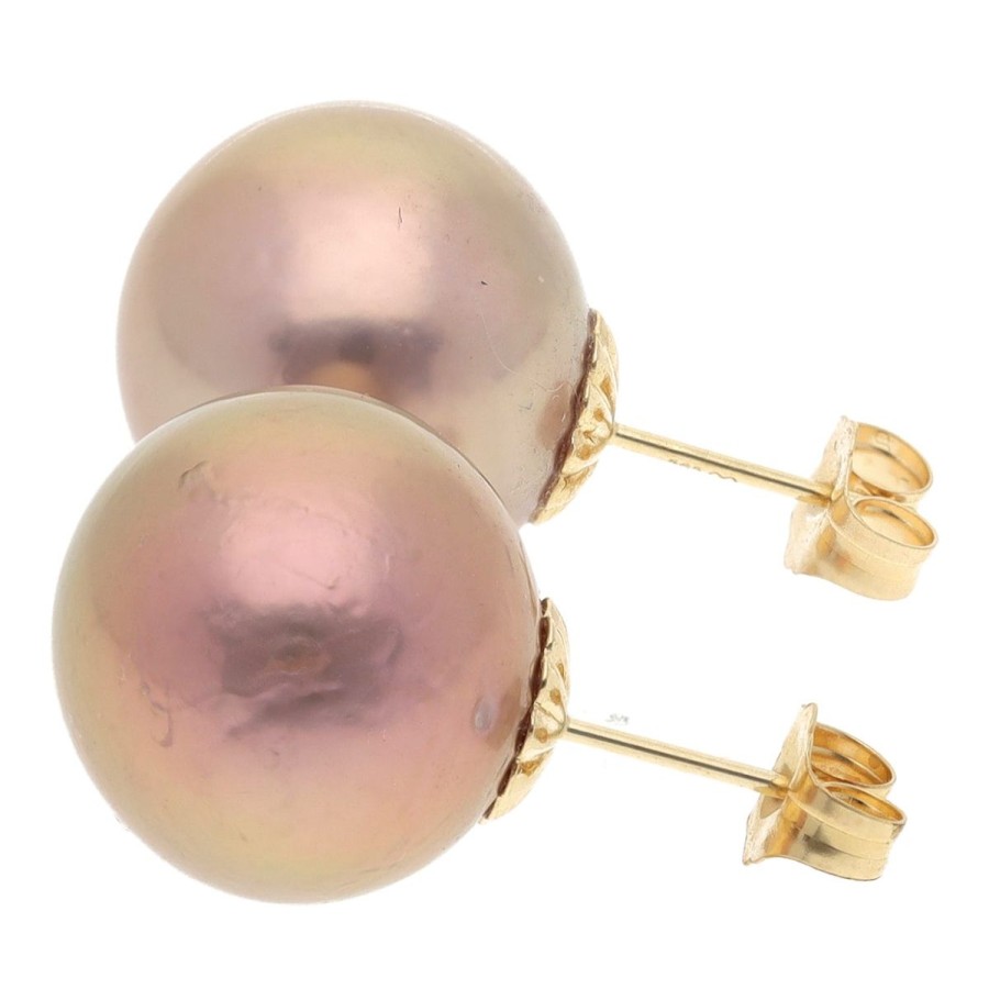 Gem Shopping Cut By Ben Freshwater Pearl Earrings In 14K | Pearl