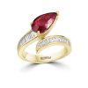 Gem Shopping Effy Ruby And Diamond Wrap Ring In 14K | Ruby