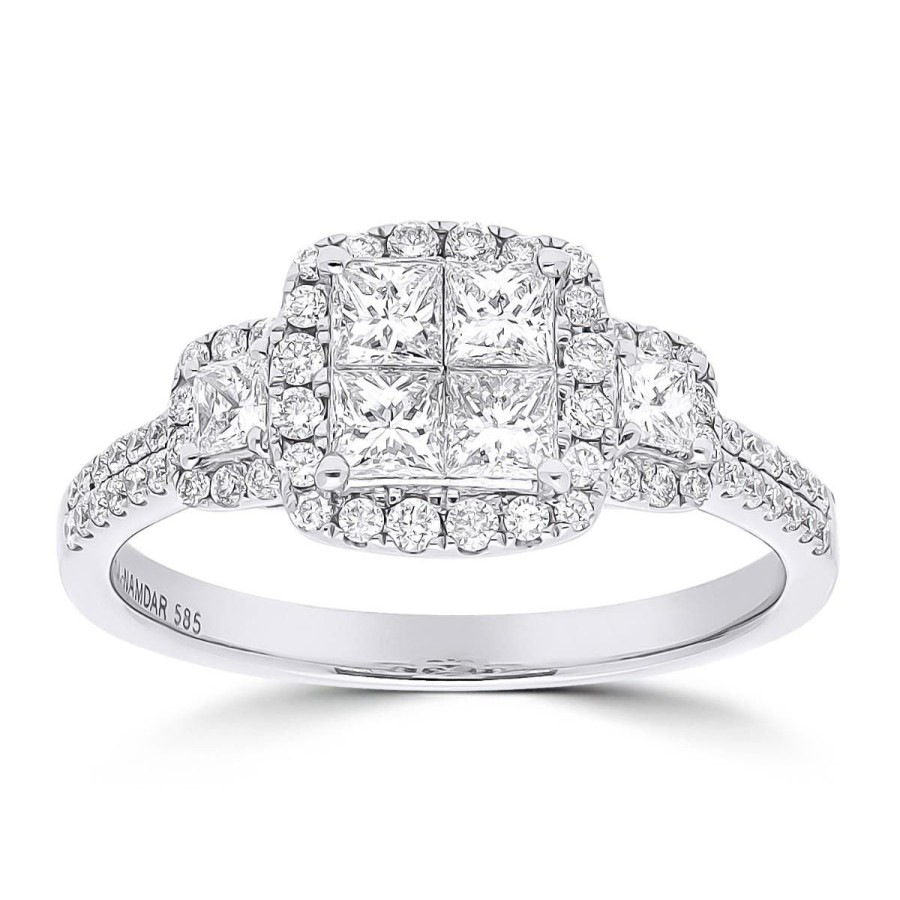 Gem Shopping Diamond Ring In 14K | Diamond