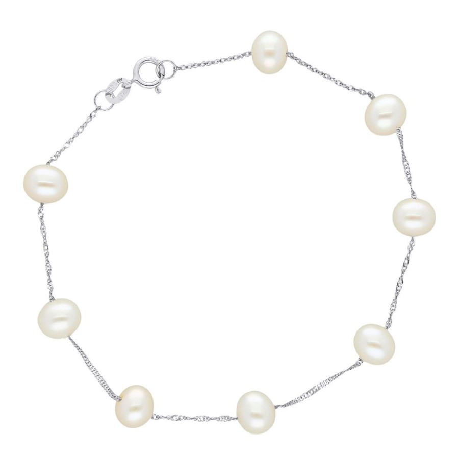 Gem Shopping Lali Jewels Freshwater Pearl Bracelet In 14K | Pearl