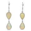 Gem Shopping Cut By Ben Opal Earrings In 14K | Opal