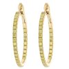 Gem Shopping Cut By Ben Diamond Earrings In 14K | Diamond