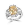 Gem Shopping Effy Yellow Diamond Ring In 18K | Diamond