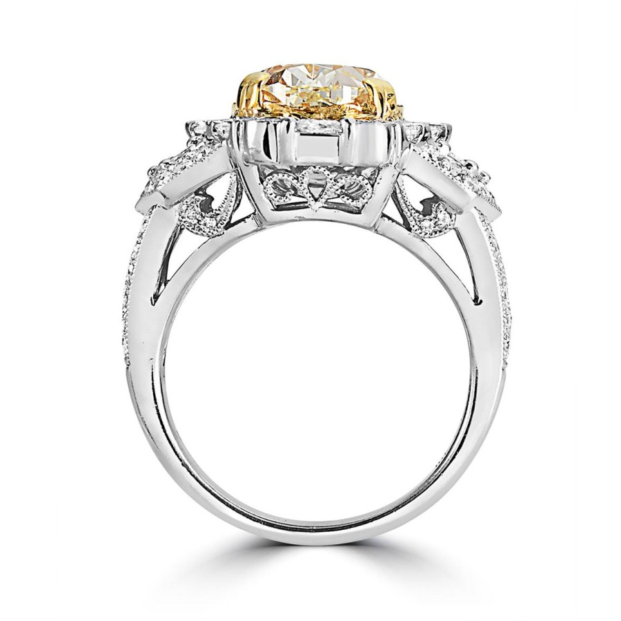 Gem Shopping Effy Yellow Diamond Ring In 18K | Diamond