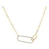 Gem Shopping Brevani Diamond Necklace In 14K | Diamond