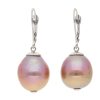 Gem Shopping Cut By Ben Freshwater Pearl Earrings In 14K | Pearl