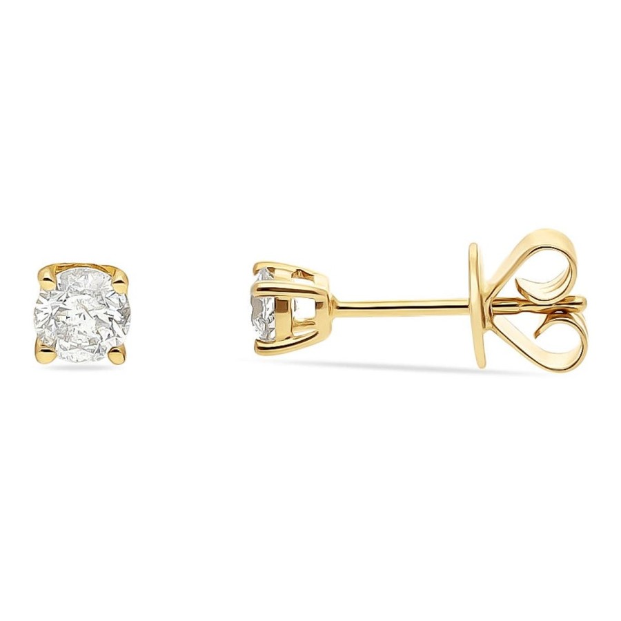 Gem Shopping Cirari Couture Diamond Stud Earrings In 14K | Diamond