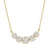 Gem Shopping Diamond Necklace In 14K | Diamond