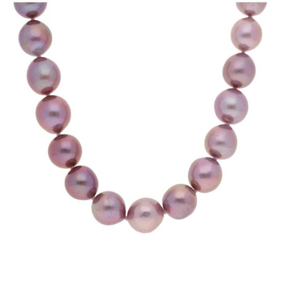 Gem Shopping Aquarian Pearls Edison Freshwater Pearl Necklace In Sterling Silver | Pearl