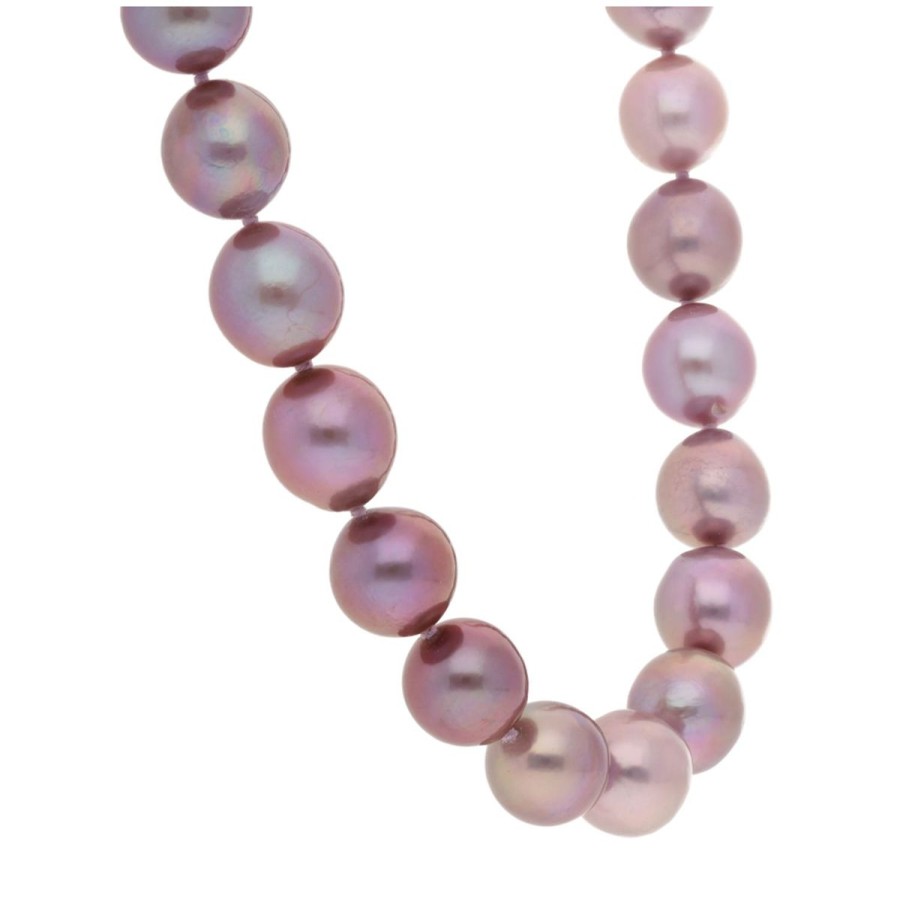 Gem Shopping Aquarian Pearls Edison Freshwater Pearl Necklace In Sterling Silver | Pearl