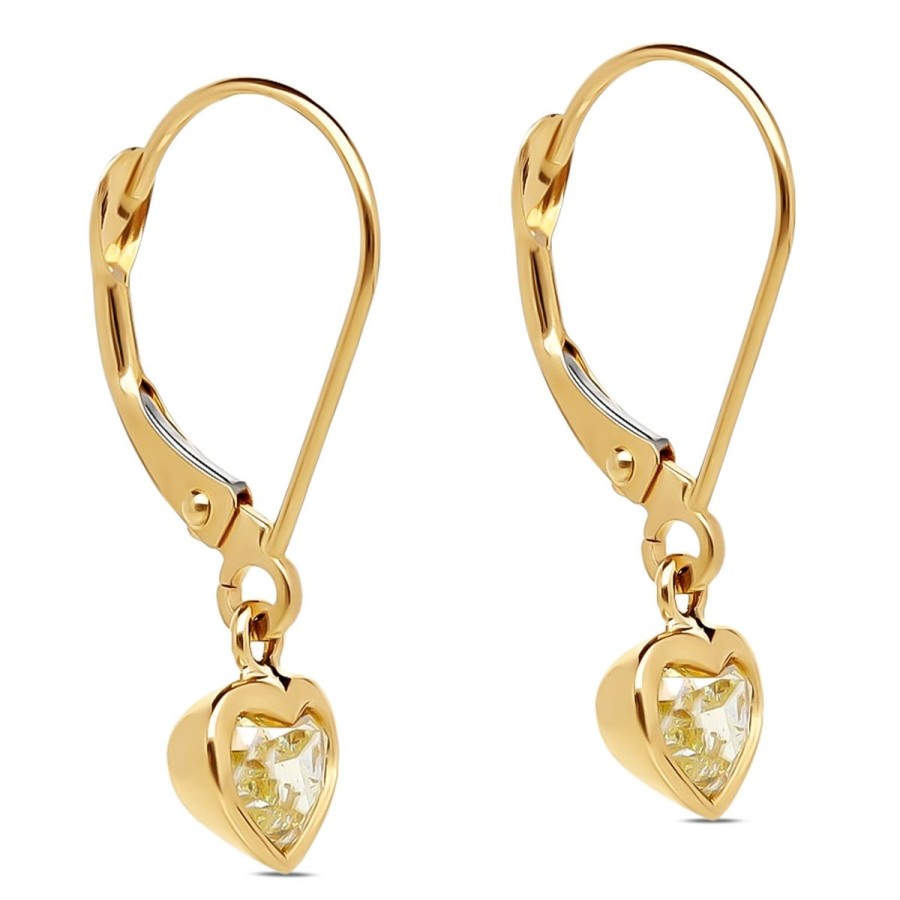 Gem Shopping Cut By Ben Diamond Earrings In 14K | Diamond