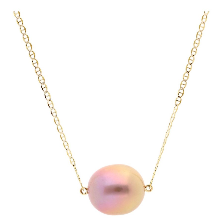 Gem Shopping Cut By Ben Cultured Freshwater Pearl Necklace In 14K | Pearl