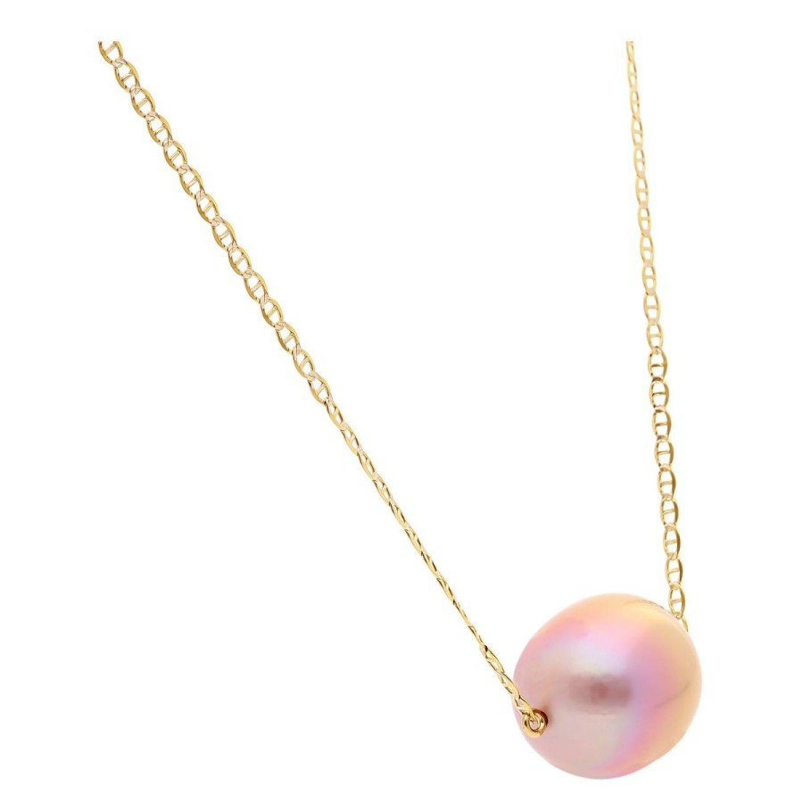 Gem Shopping Cut By Ben Cultured Freshwater Pearl Necklace In 14K | Pearl