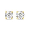 Gem Shopping 1/3 Ctw Diamond Stud Earrings In 14K | Diamond