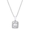 Gem Shopping Diamond Pendant In 14K | Diamond