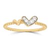 Gem Shopping Brevani Diamond Ring In 14K | Diamond