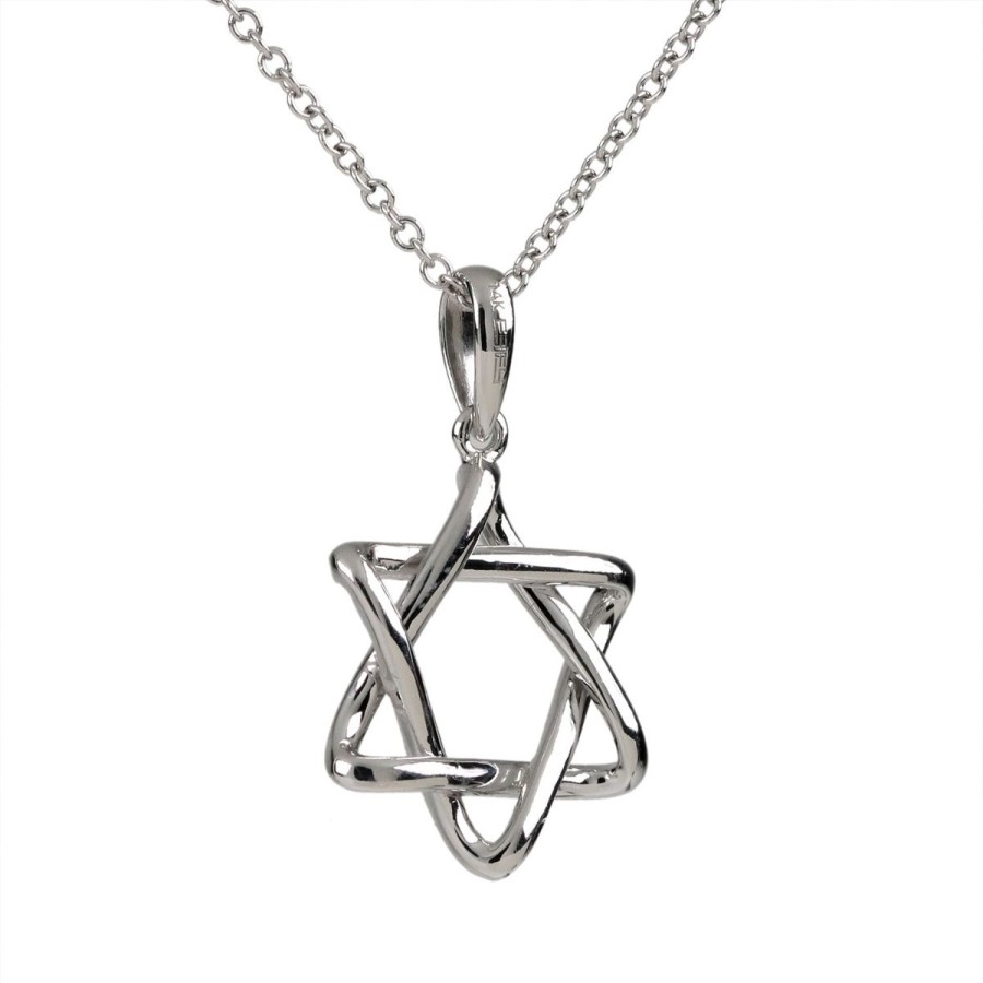 Gem Shopping Effy Diamond Star Of David Pendant In 14K | Diamond