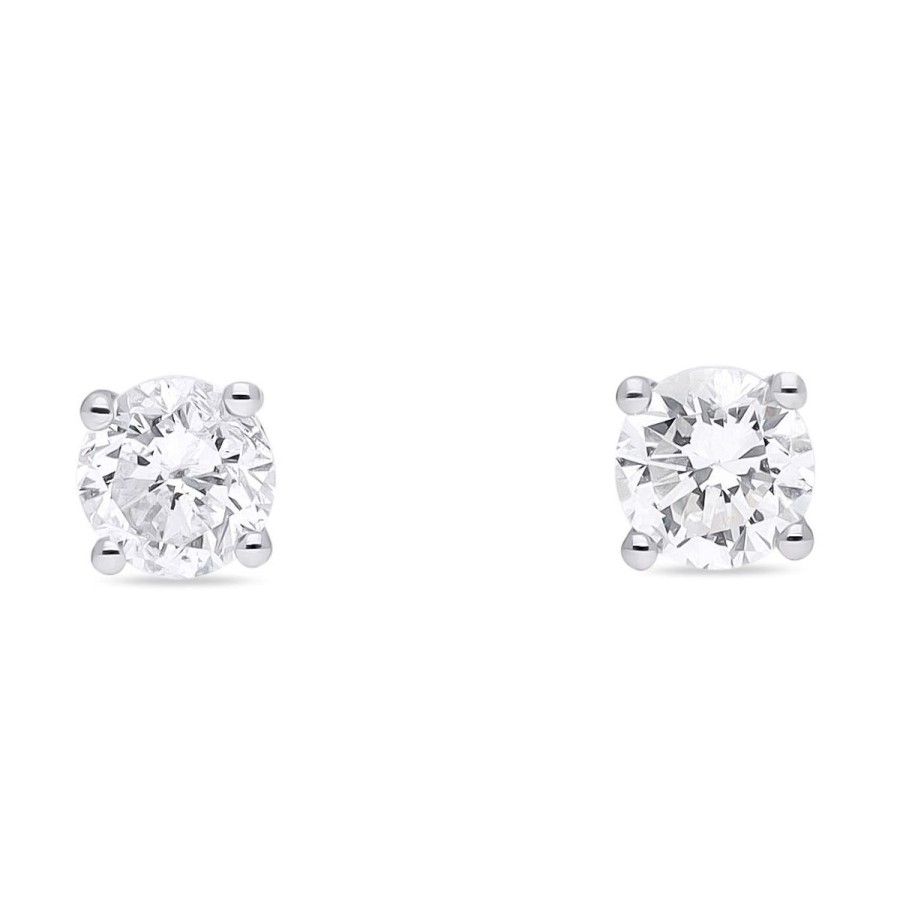 Gem Shopping Cirari Couture Diamond Stud Earrings In 14K | Diamond