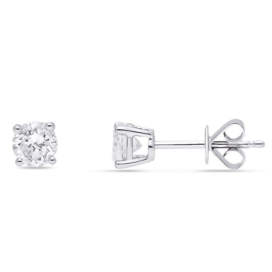 Gem Shopping Cirari Couture Diamond Stud Earrings In 14K | Diamond