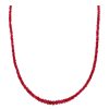 Gem Shopping Cut By Ben Ruby Necklace In Vermeil | Ruby