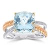 Gem Shopping Effy Aquamarine And Diamond Ring In 14K | Aquamarine