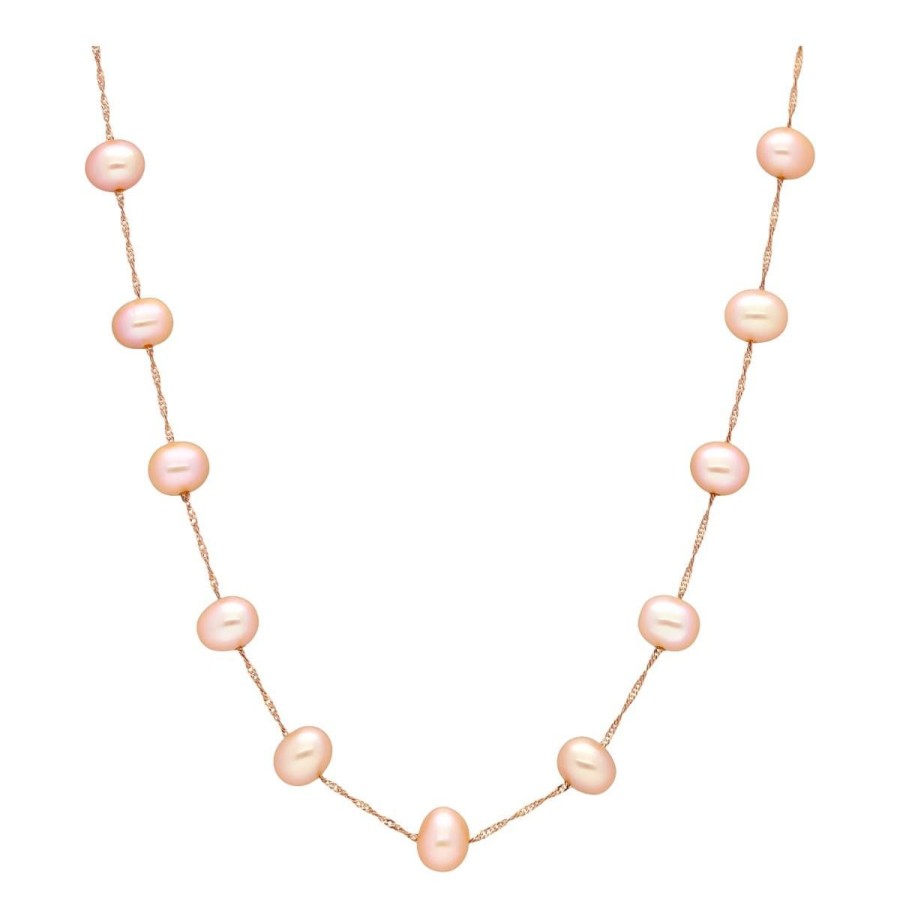 Gem Shopping Lali Jewels Freshwater Pearl Necklace In 14K | Pearl