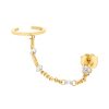 Gem Shopping Brevani Diamond Stud Earring Drop In 14K | Diamond