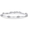 Gem Shopping Diamond Bracelet In 14K | Diamond