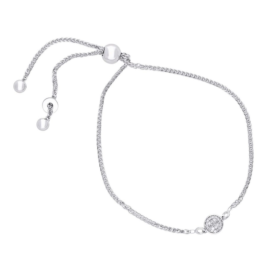 Gem Shopping Effy Diamond Bracelet In Silver | Diamond