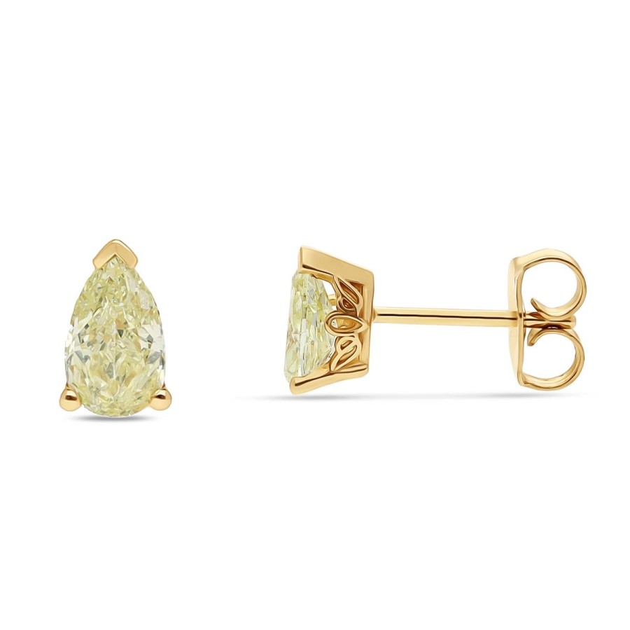 Gem Shopping Cut By Ben Diamond Earrings In 14K | Diamond