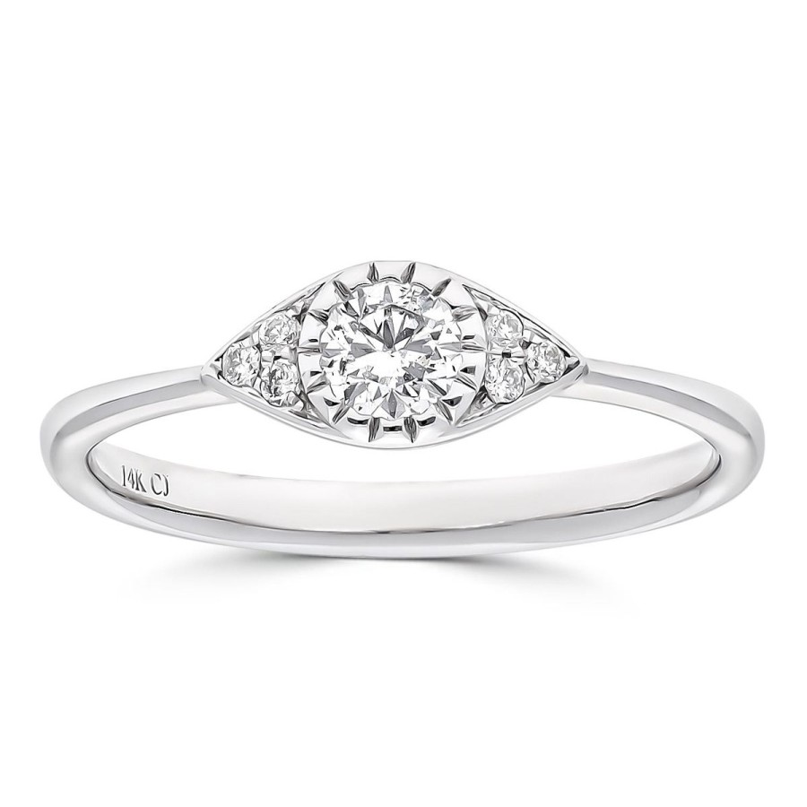 Gem Shopping Cirari Couture Diamond Ring In 14K | Diamond