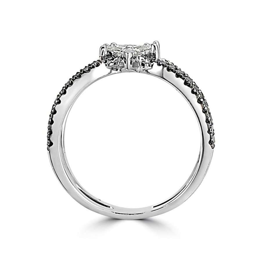 Gem Shopping Effy Diamond Ring In 14K White Gold | Diamond